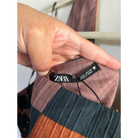 Zara Beaded Bohemian Crop Top - Picture 5 of 6